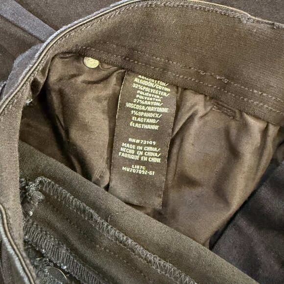 One 5 One Dark Blue Wash Goddess Straight Leg Jeans 16/33 - Picture 6 of 7